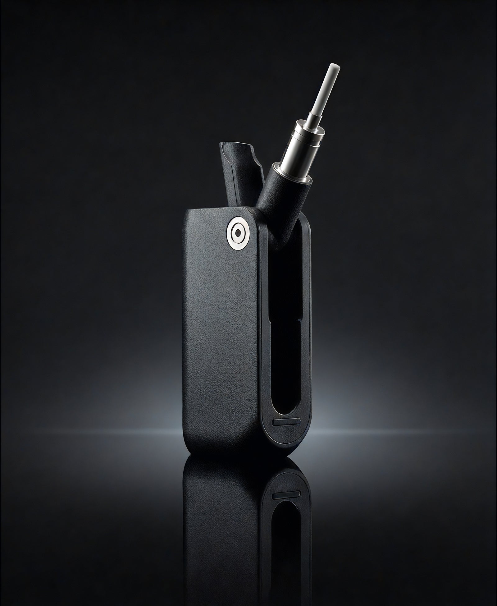 EMBUR v3 rechargeable flameless lighter side view opposing side
